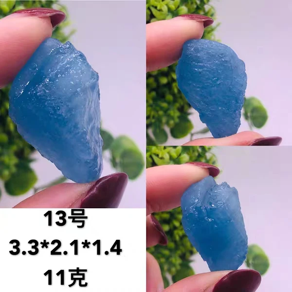 High Quality Blue Aquamarine Crystal Jewelry Gemstone Raw Aquamarine Crystal Stone