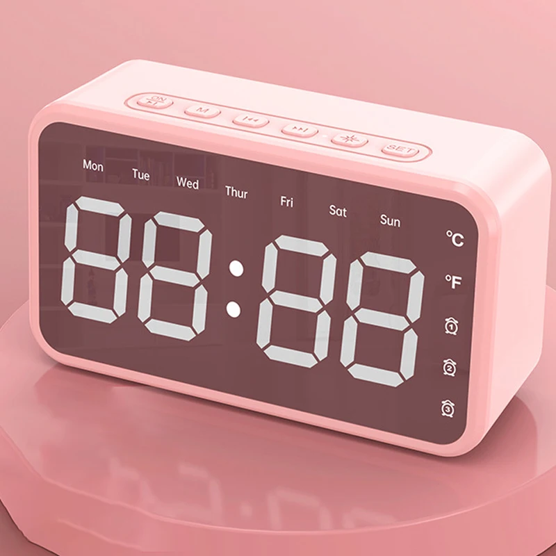 The karaoke sub woofer speaker, which plays music and has an alarm clock, will be sold in 2023