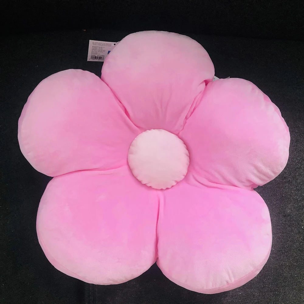 Soft High Quality Wholesale Custom Colorful Sun flower plush pillow Doll Stuffed Plush Toy Cushion 3d Daisy Throw Pillow