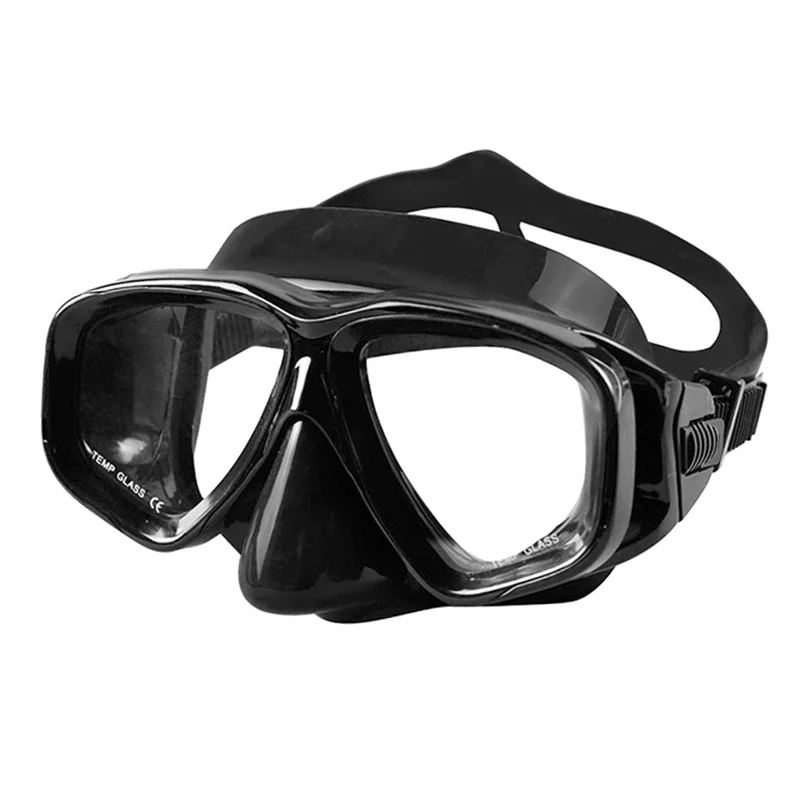 Professional Tempered Glass Waterproof Silicone Scuba Diving Mask