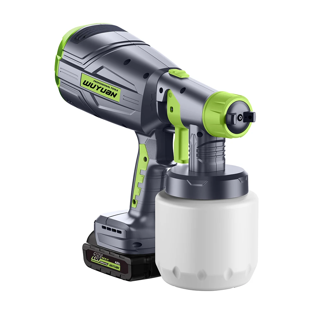 WUYUAN New Design Electrostatic Spray Guns Portable Cordless Power Paint Spray Gun