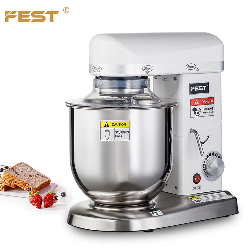  Фестиваль 5L/7L/10L планетарный 3 in1 Кухня пекарня миксер Электрический хлеб пиццы тесто торт