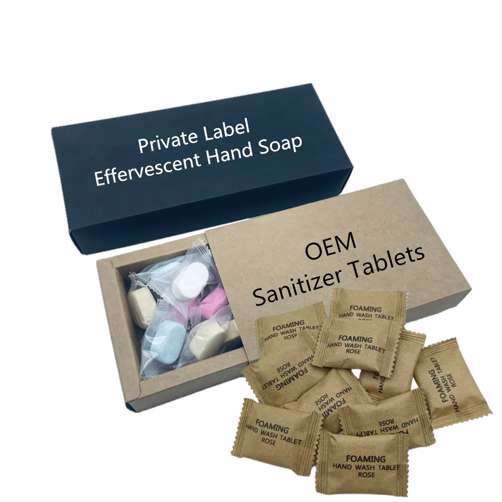 Foaming Hand Soap Tablet Refills Eco Friendly Hand Washing Tablets Home Use