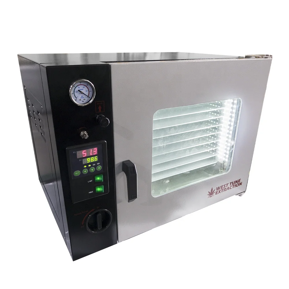 WTVO- 1.9 cf 10 Shelves Laboratory Hemp Extraction Industrial Heated Vacuum Drying Oven With Pump