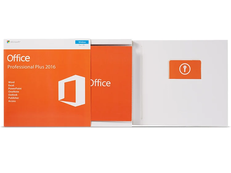oem MS Office 2016 Profesional plus software Office 2016 Pro Plus key card 2016 office pro plus Original key code card