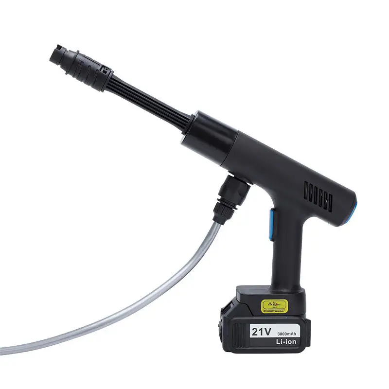 Portable High-Pressure Spyra Car Washer 12v 24v 48v Lithium Battery Powered 2024 Wash Water Gun Rechargeable Electric Sprayers