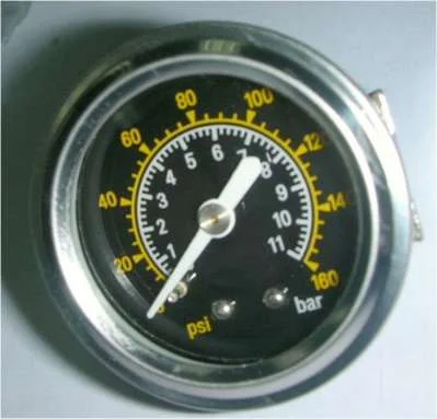 air suspension pressure gauge    double needle pressure gauge   single needle pressure gauge
