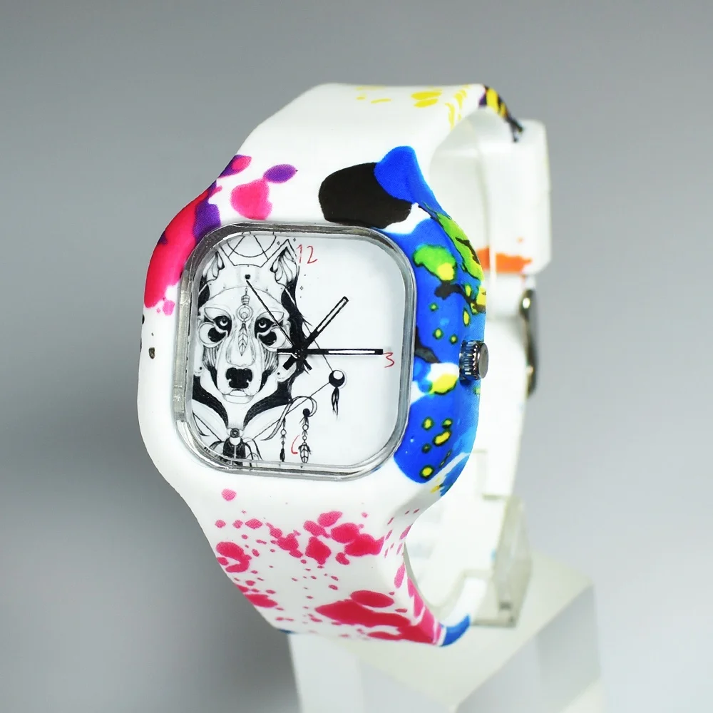 2024 colorful new fashion watch design your own watch small quantity MOQ order customs design logo brand dropship