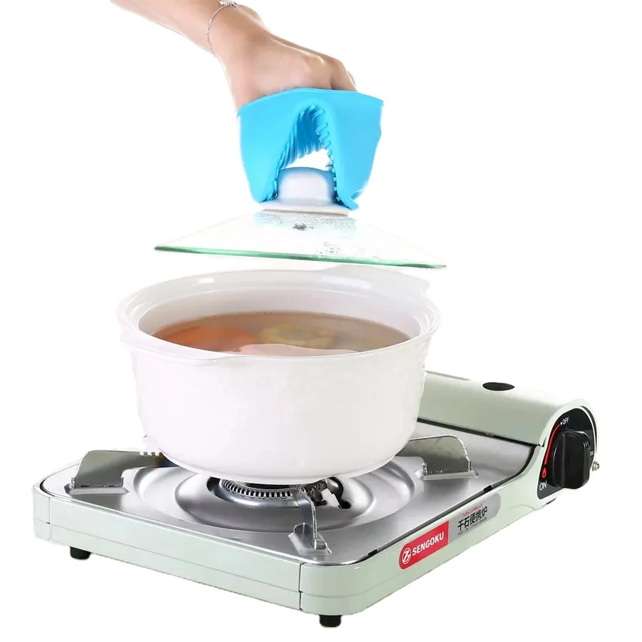 SHANGRONG OEM/ODM silicone Home cooking tools kitchen accessories anti scald clip insulating