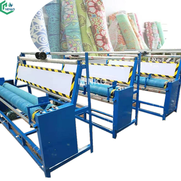 Cloth roll rewinding machine fabric inspection re-rolling machine machine
