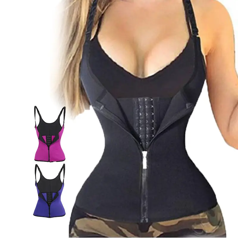 Women Waist Trainer Body Shaper Slimming Belt Sheath Belly Tummy Control Sweat Shapewear Workout Gym Clothes Corset Underwear