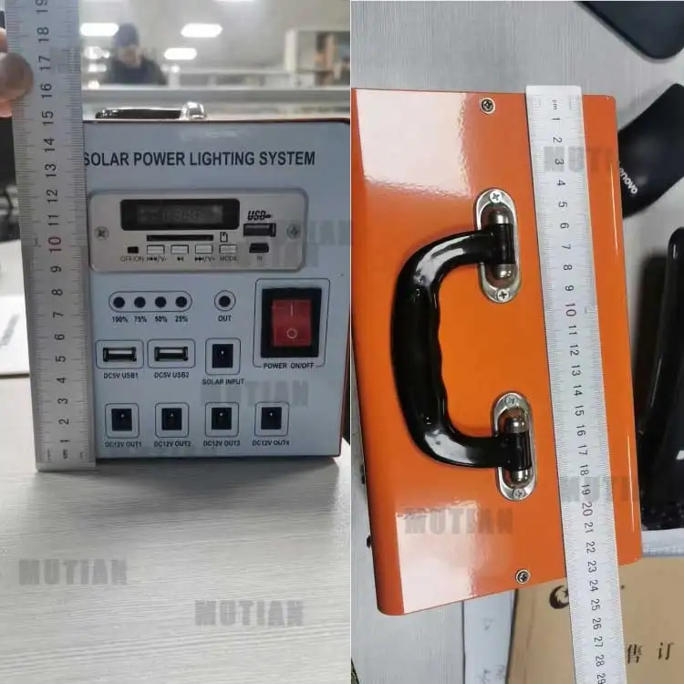 12V 10W 20W 30W solar panel Lighting Or Phone Charger Mini Solar Energy System 5V usb For Outdoor