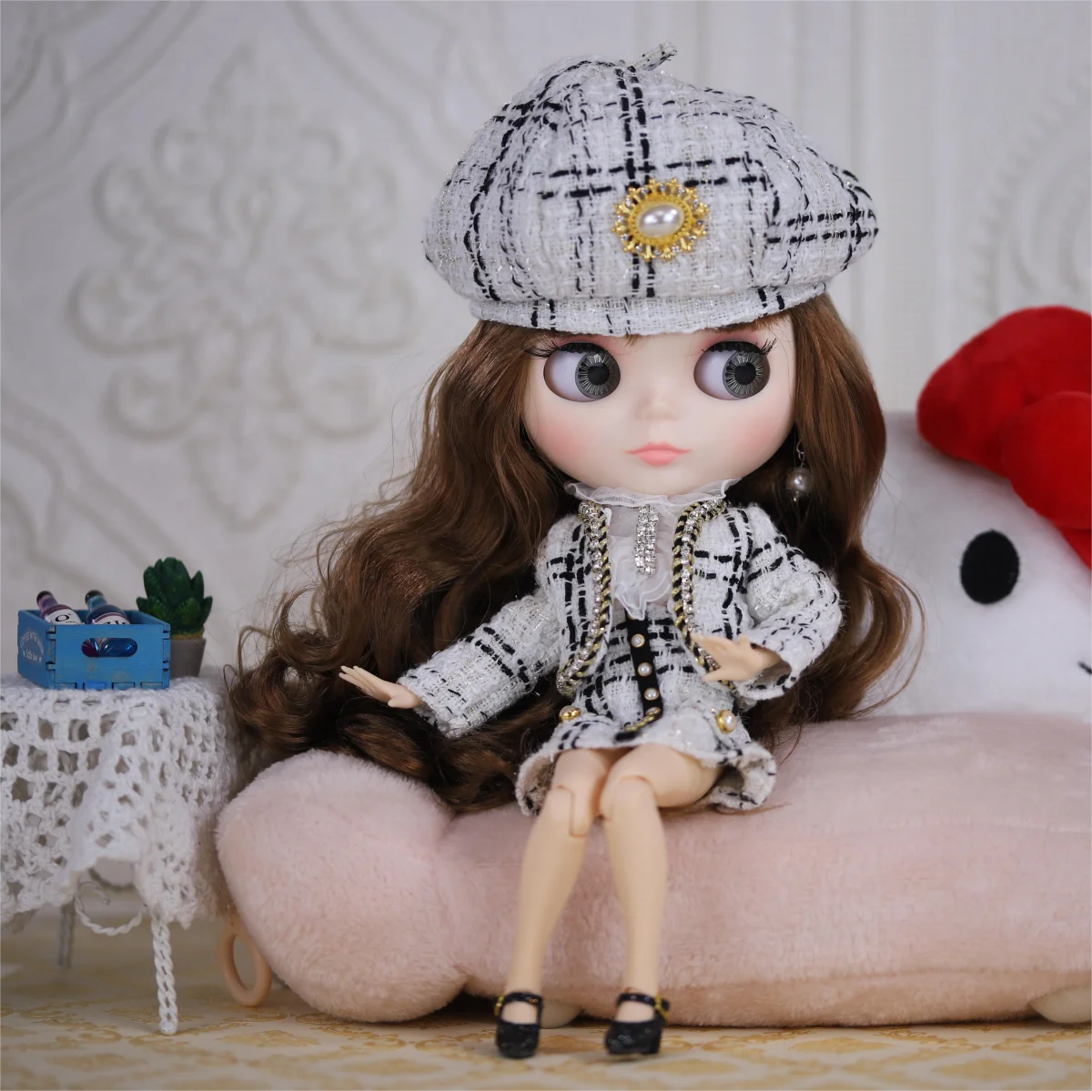 Ледяной DBS Blyth 11 8 дюйма передняя панель Озон тела bjd для девочек diy матч кружевное платье в кукольном стиле Подарочные