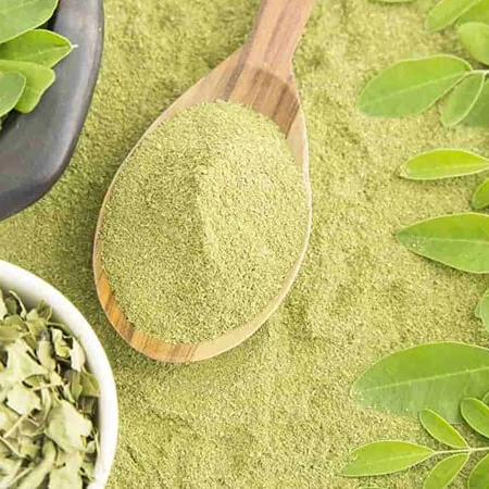 ATL GLOBAL - MORINGA POWDER ORGANIC POWDER BAG GLASS PACKAGING ISO, HALAL CERTIFICATE VIETNAM