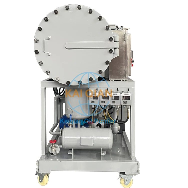 Mobile Oil Purifier Machine Lubricant Oil Dehydration Machine Coalescence Separation Oil Purifier