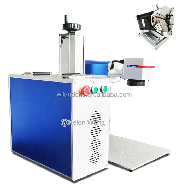 30% Discount! 2 Years Warranty Fiber Laser Marker Machine Metal Low Price Fiber Laser Marking Machine For Sale
