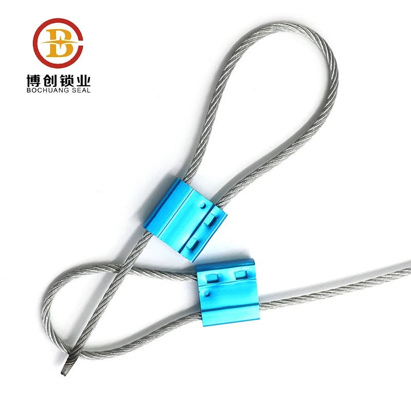 BCC204 Iso Standard Metallic Safety System Aluminium Alloy Fix Length Cable Seals
