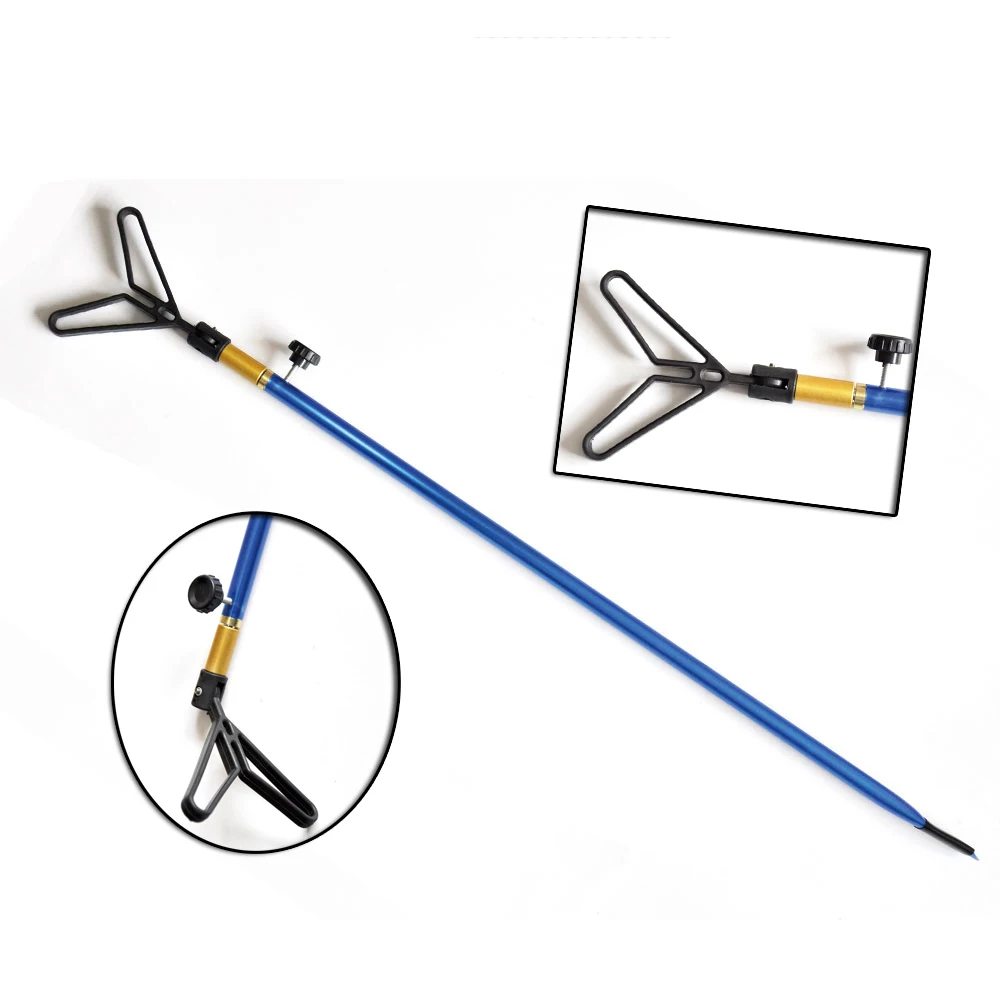 Portable Telescopic Adjustable Aluminum Fishing Blank Stick Rod Holder Carp Fishing Rod Pod