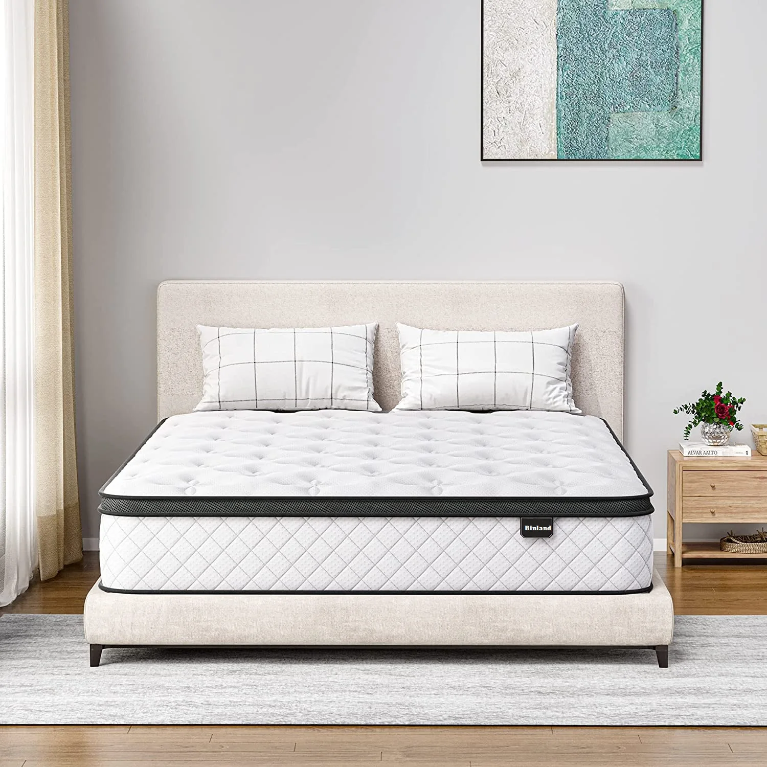 2021 china mattress supplier 12inch pocket spring mattress with 3 firmness soft medium good price bed mattresses
