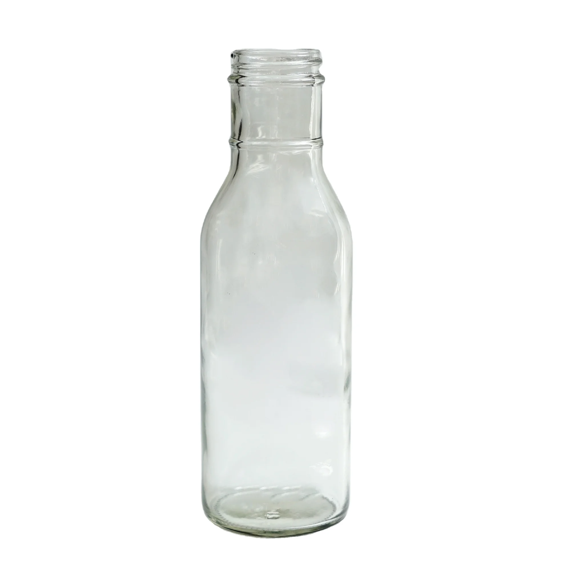 transparent  beverage bottle  with screw cap use for milk,juice