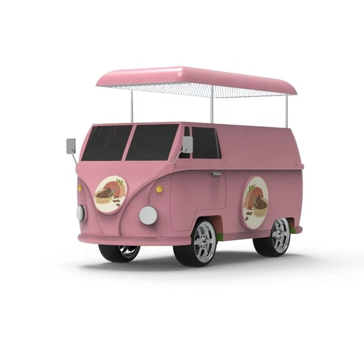 Top Selling Volkswagen Electric Food Truck Coffee Ice Cream Hot Dog Food Cart For Sale USA