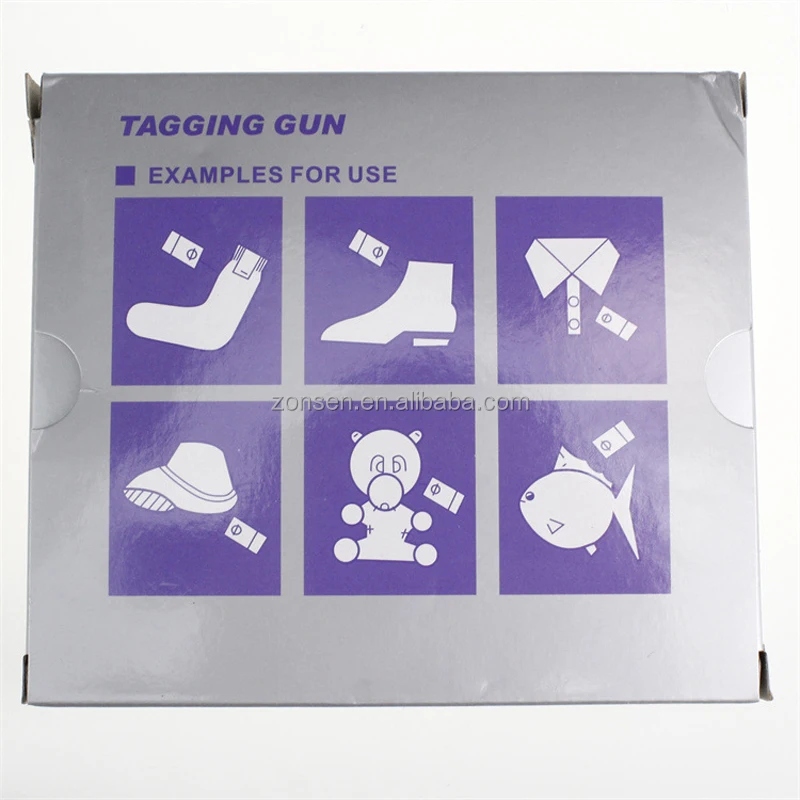 Garment Price Label Gun Clothes Tag Gun 1000 Barbs + 5 Needles Set Tool Labeller Machine Price Tags Gun Labeling Machine