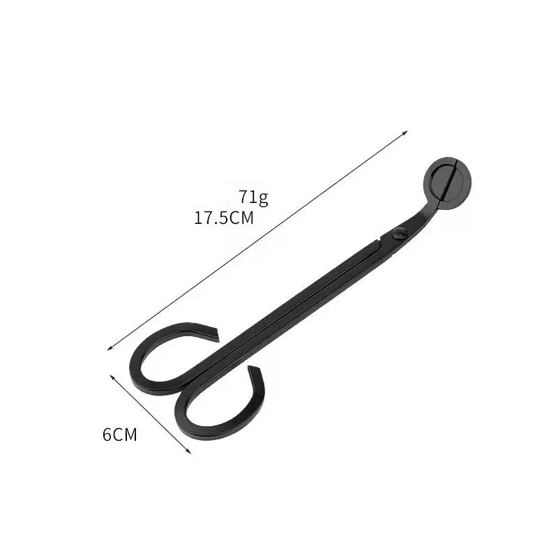 Engraved Stainless Steel Wholesale Bulk Custom Lighter Snuffer Black Gold Candle Tool Wick Trimmer