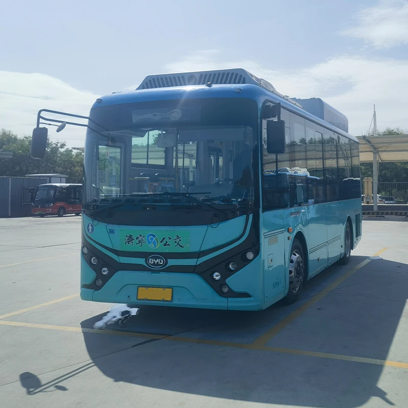 Factory Direct Sales Used BYD Electric Bus 10 Meters 18000KG Used City Electric Bus Public Used City Buses For Sale