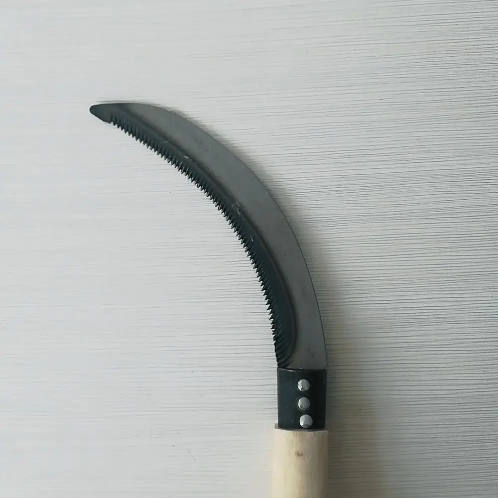 6.5inch carbon steel grass harvesting sickle knife S1319