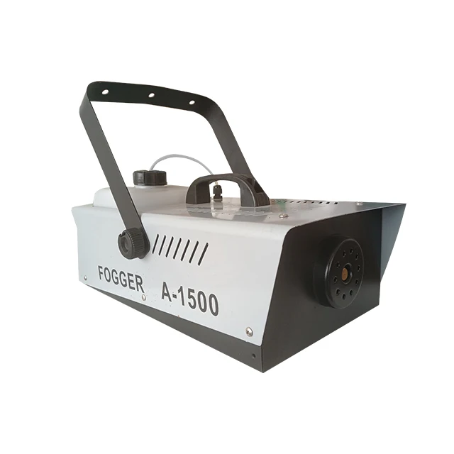 Stage Equipment Fog Machine Box Small One White Shell Aluminum Wireless Electronic Fog Smoke Machine 1500W