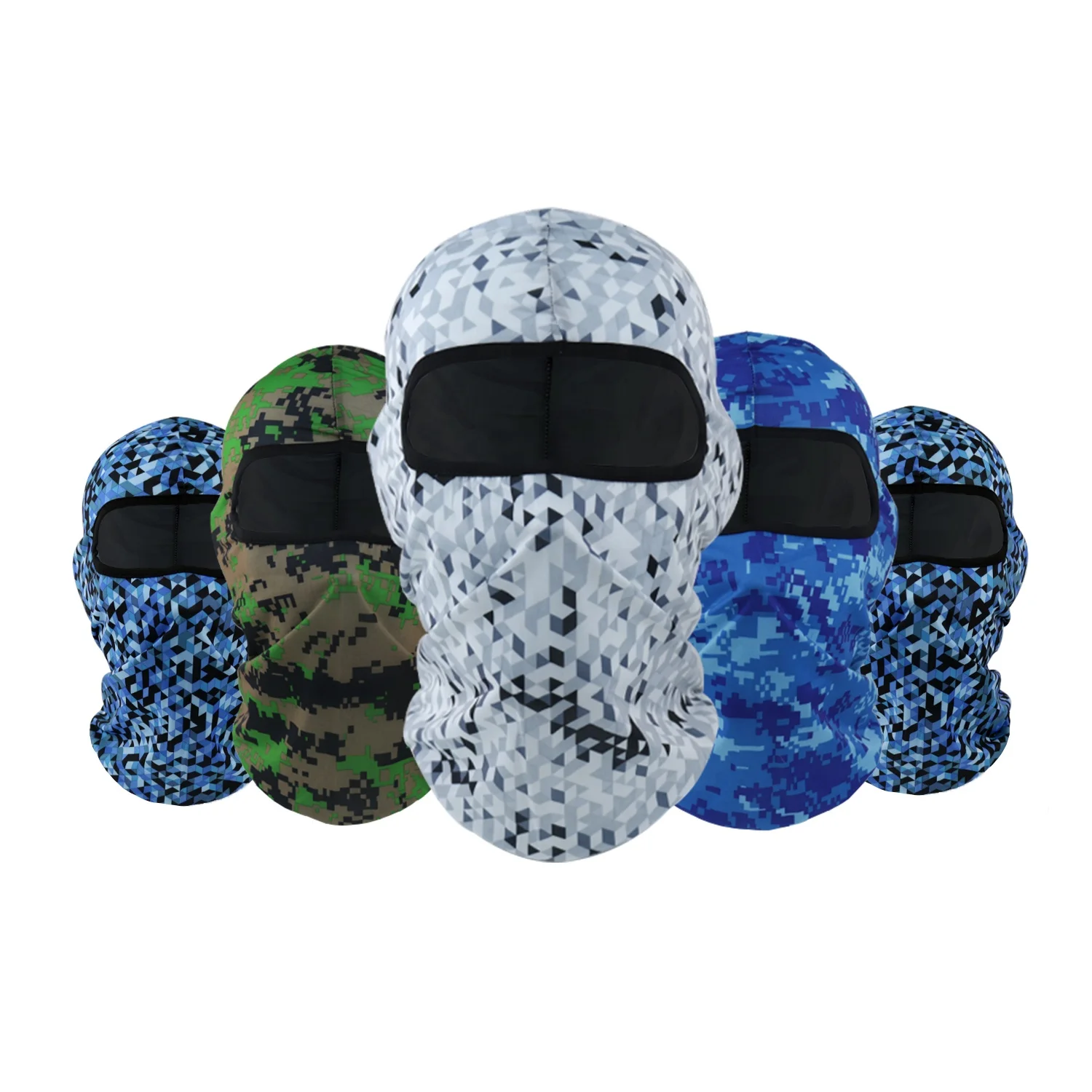 Factory wholesale new design custom windproof breathable outdoor motorcycle ski riding mask for men and women balaclava