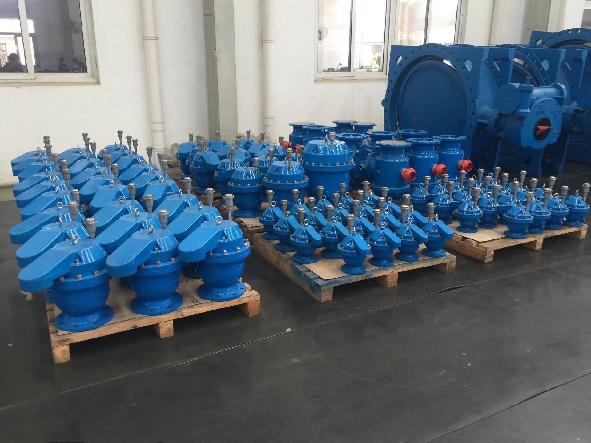 TWS DN50 Ductile Iron Composite High Speed Air Release Valve PN10/16