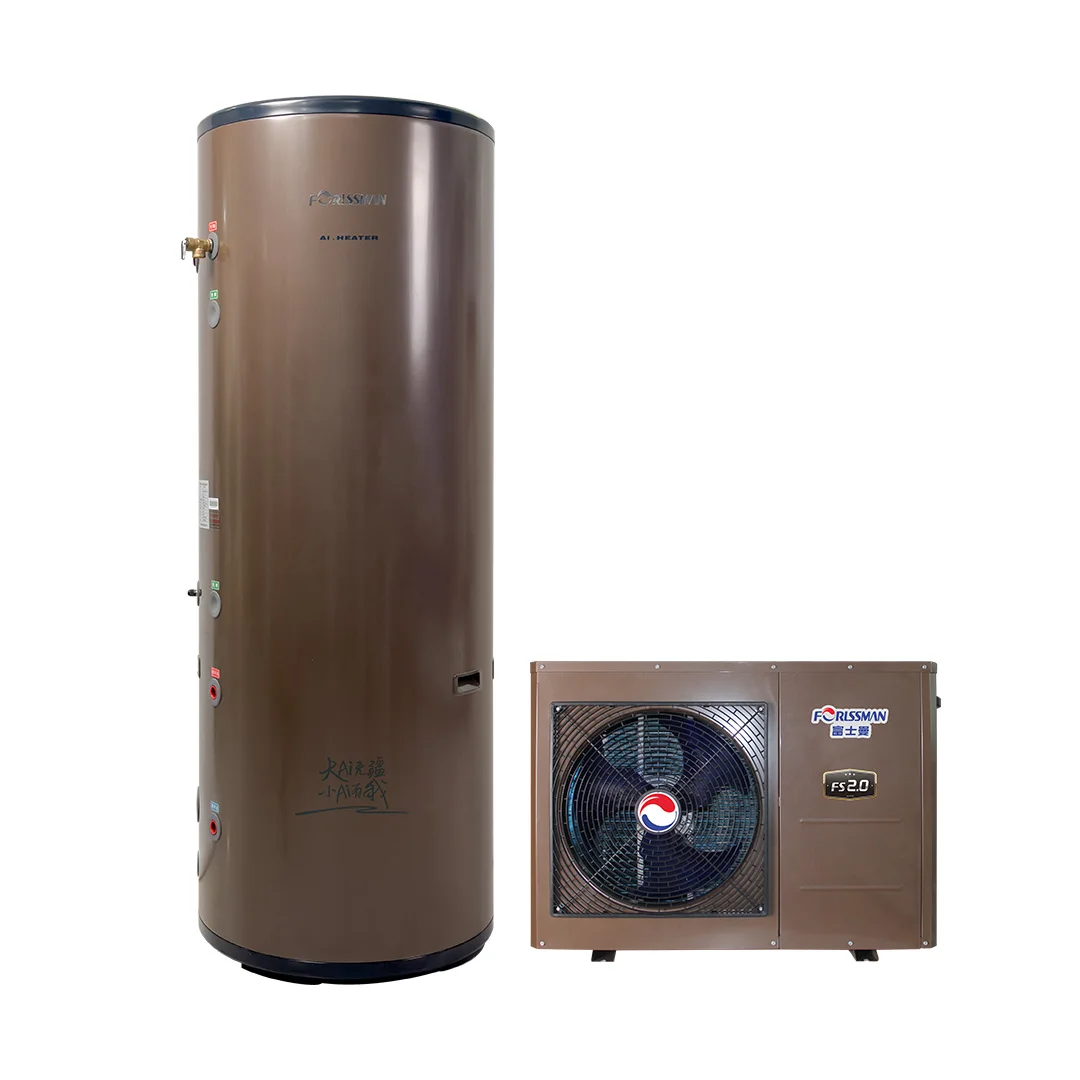 ENERGY SAVING R410A SPLIT AIR SOURCE  HEAT PUMP WATER HEATER WITH REFRIGERANT  R290/134A/R410A SPLIT HEAT PUMP