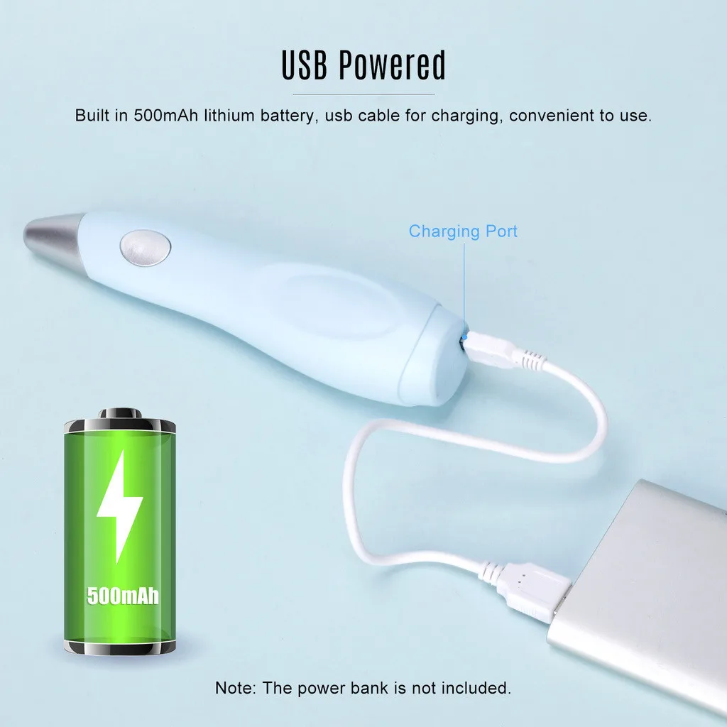 Kid Spray Paint Electric Washable Airbrush Marker Set With 12 Colored Markers Air Brush Sprayer Pen