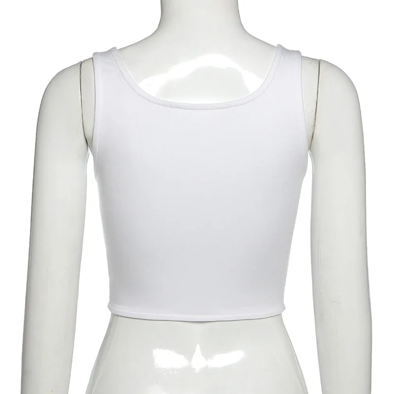 T1738719 wholesale woman sexy tops fashionable summer backless womens solid bodycon crop tops ladies knit crop top