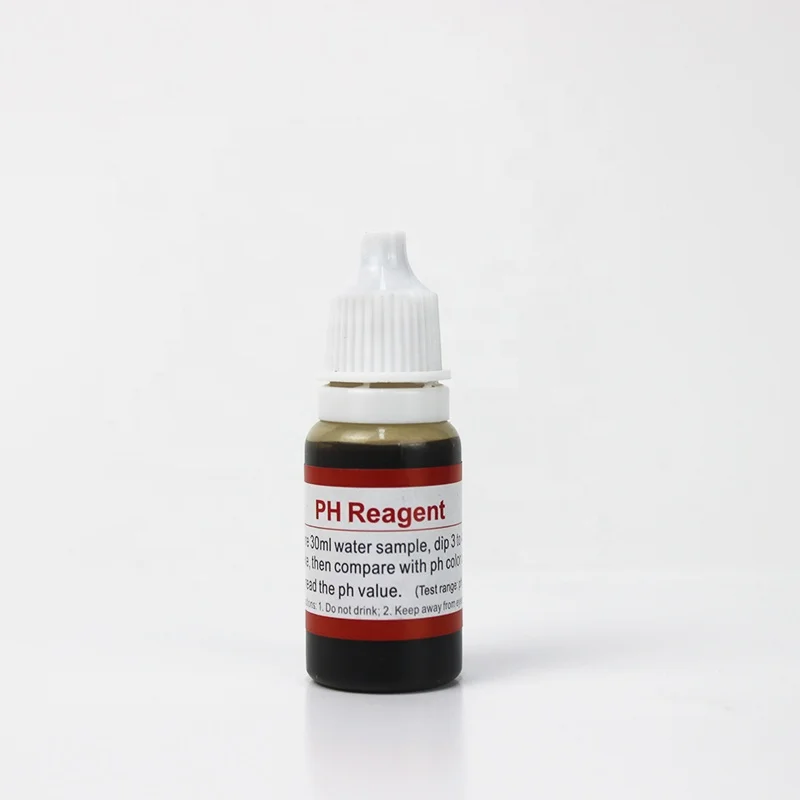 
10 ml water quality test drops of ph reagent/Testing the pH of water purifiers. 