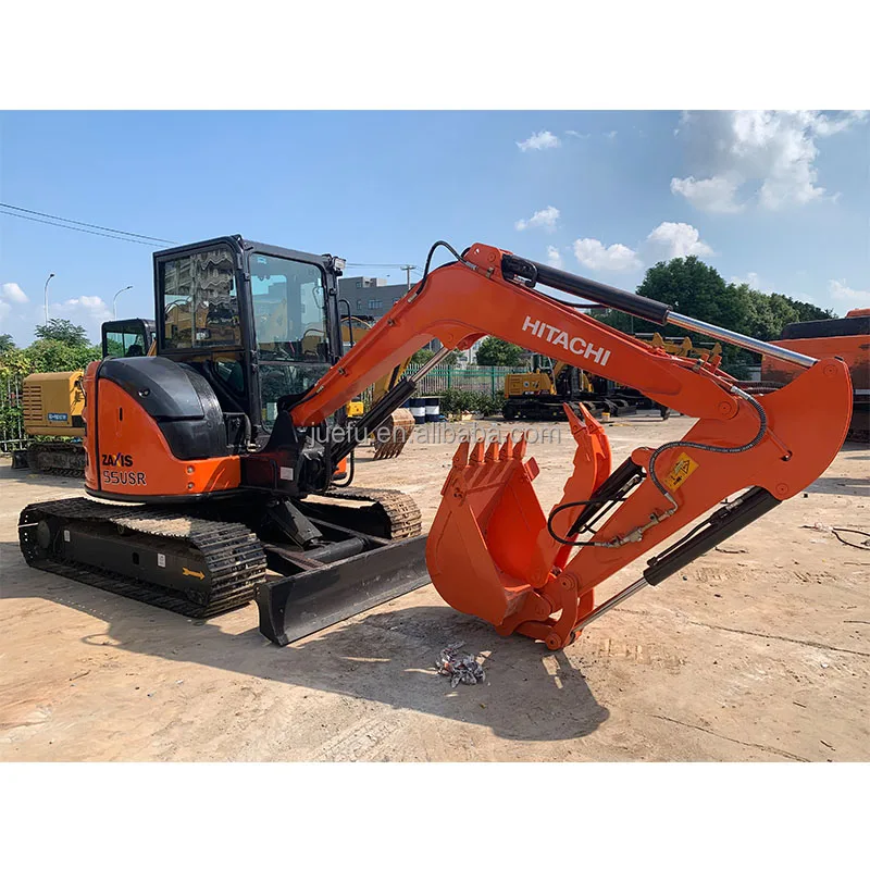 Hitachi used Excavator ZX55 Good condition Japan Original Low Price hydraulic crawler Used Excavator For Sale