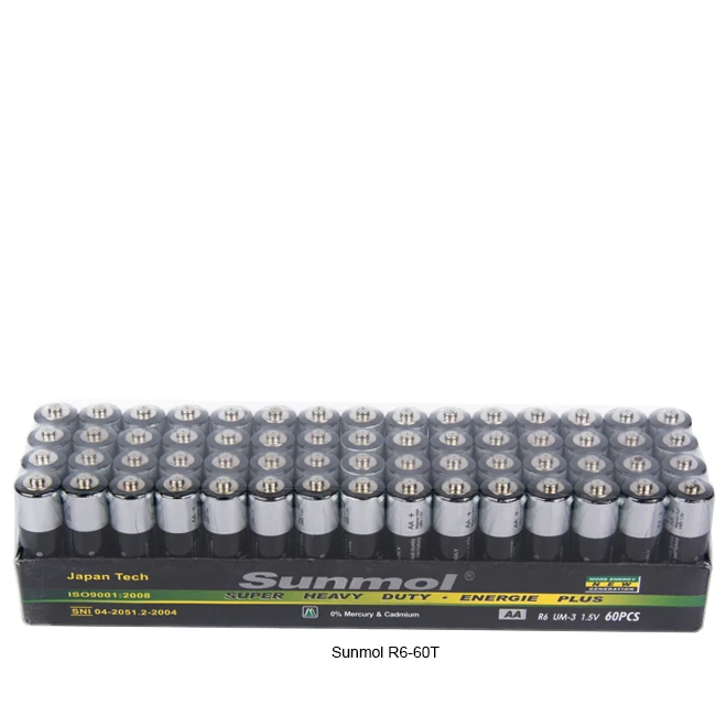 China Best Price  Promotion Pack  R6 AA Carbon Zinc Battery
