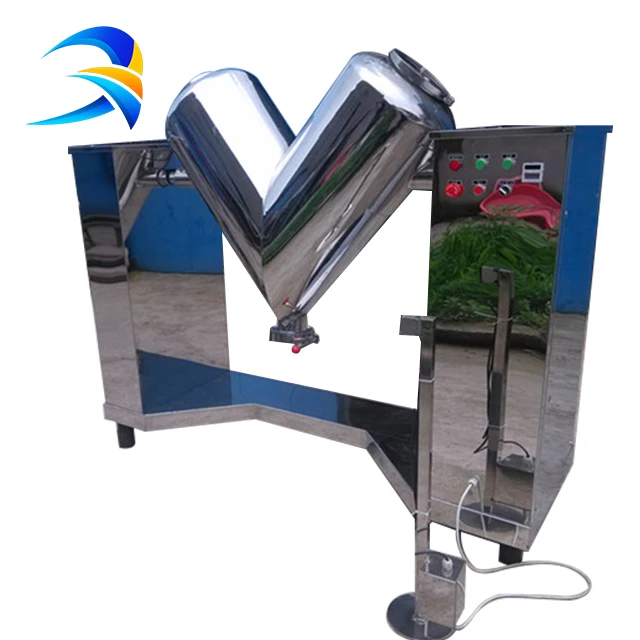 August Industrial Powder Mixer V mixer Powder VI Machine chemical Mixing Equipment
