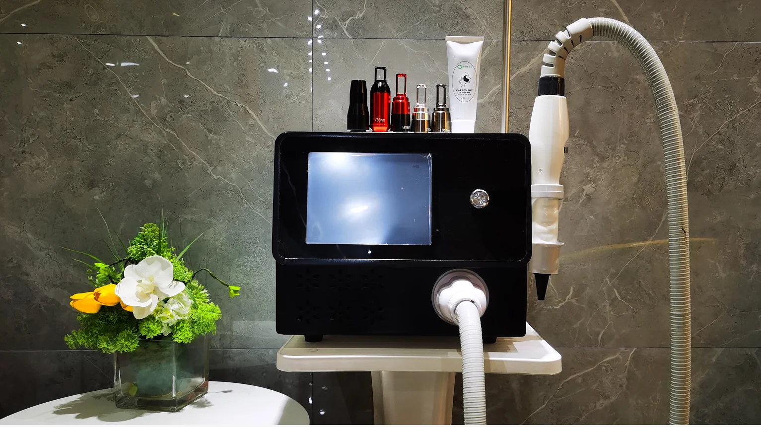 portable mini red blue light laser picosecond pen  whitelabel uv  therapeutic head qswitch q switched spot removal aesthetic