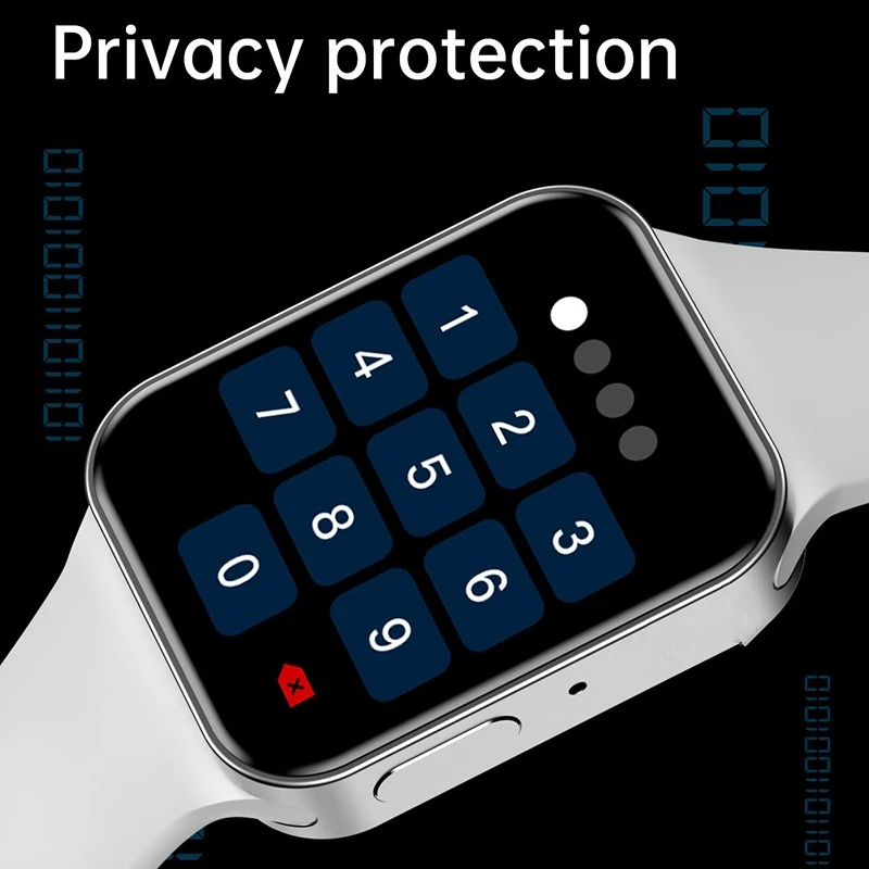  2021 IWO 7 Смарт-часы для женщин 1 82 дюйма Full Touch IP68 Водонепроницаемый фитнес-трекер мужские