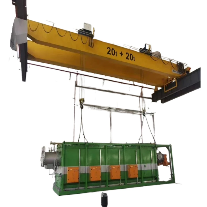 Factory direct sales 500 ton 50m double beam bridge crane for workshop production and processing