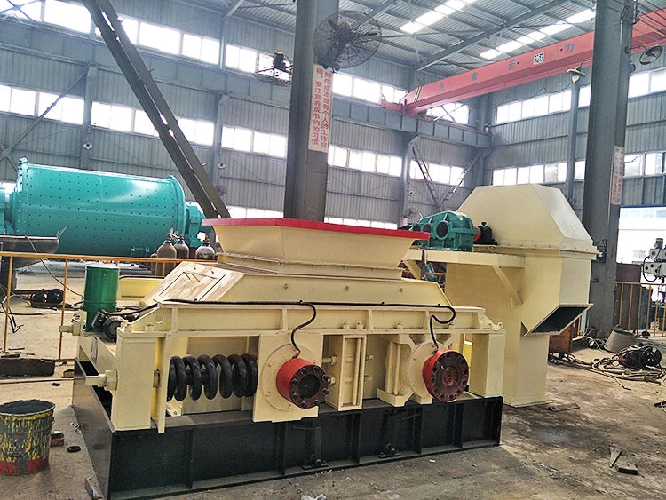 Hot sale 2PG900*900 stone Double Roller Crusher, Small Limestone Granite Basalt Crusher Machine