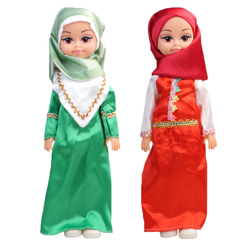 Wholesale Pretty Two Muslin Baby Dolls Fancy Design Boutique Toys For Baby Girls