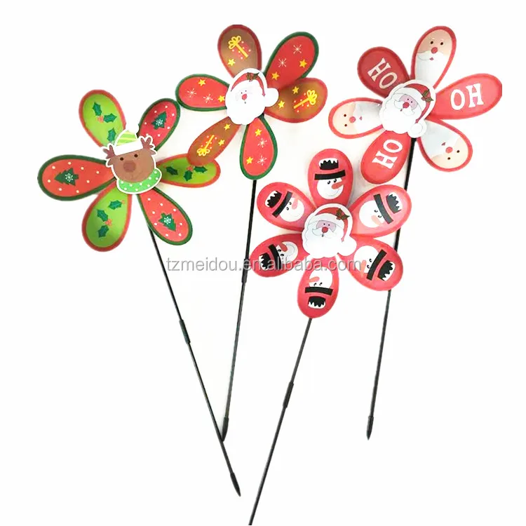 Christmas  windmill for Christmas Santa Claus decoration Item Sold Well