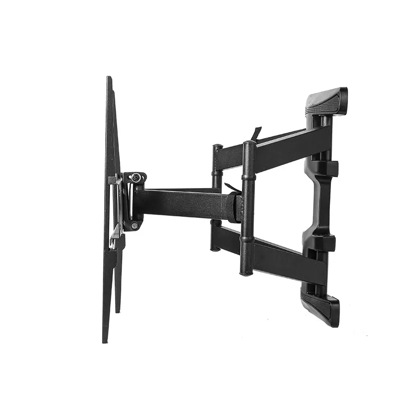 Full motion tv wall mount folding shelf Adjustable shelves with led Android system touch screen monitor wall mounted