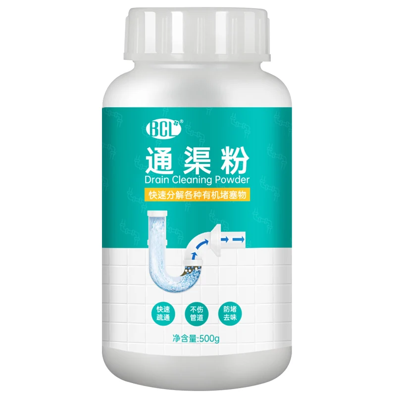 
 Горячая Распродажа 500 г слив открытые порошок чистящие средства для кухни для стоков трубопроводов танки раковины туалетов и многое другое  