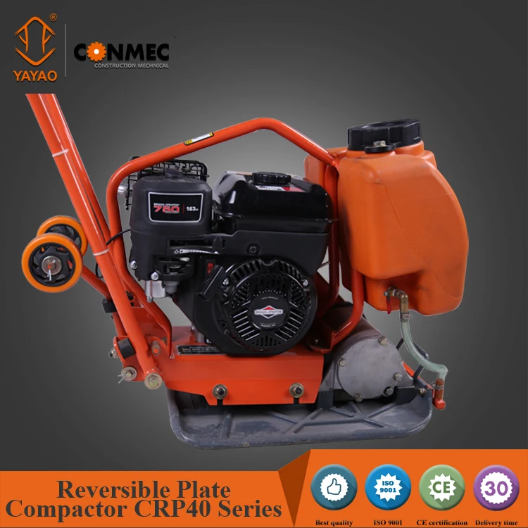 
Hydraulic Vibrating stone Plate Compactor With 30 cm/s Travel Speed 
