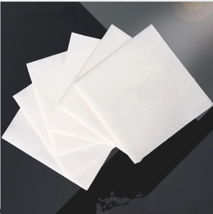 Wholesale Restaurant serviette tissue napkins 2 Ply pocket napkin paper for Fast Food Customized Cocktail 1/4 Fold Napkins paper