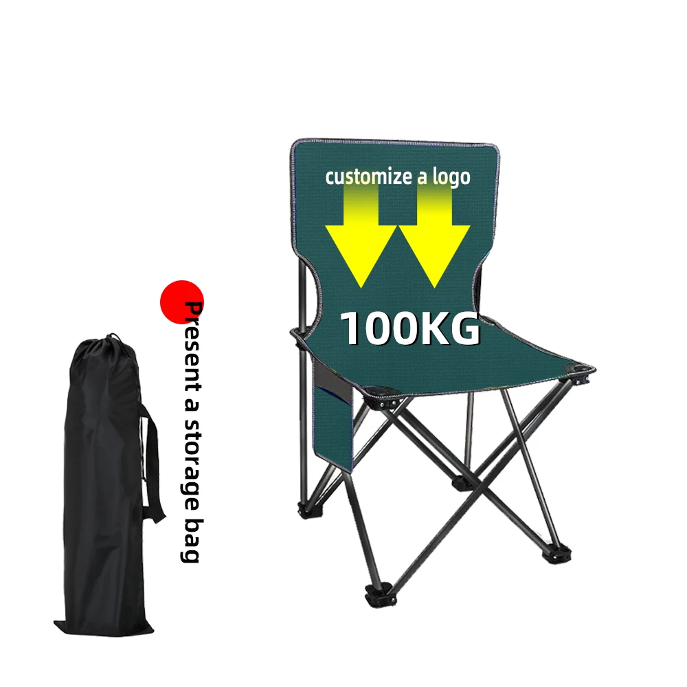 High quality outdoor camping folding chairs Comfortable and relaxing high load bearing picnic chairs